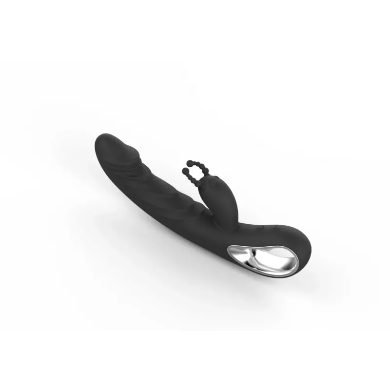 Vibratorius Erolab Silicone Juoda