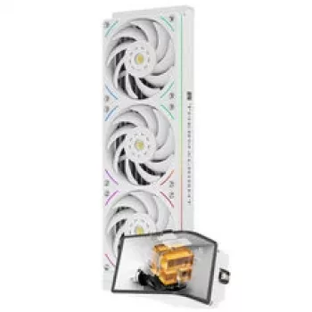 Thermalright Wonder Vision 360 UB ARGB AiO skysčio aušinimas, ARGB, 6,67” OLED ekranas – 360 mm, balta (WONDER VISION 360 UB AWONDER VISION 360 UB ARGB Balta)