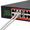 Tinklo komutatorius QOLTEC Gigabit Ethernet PoE 24xRJ45 2xSFP