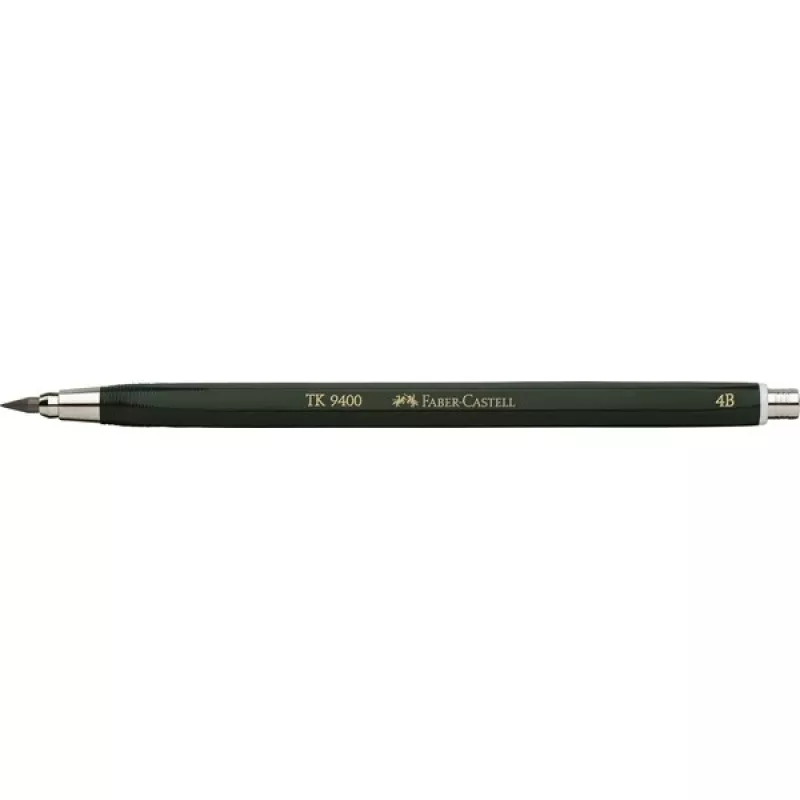 Faber-Castell TK 9400 4B juodas pieštukas