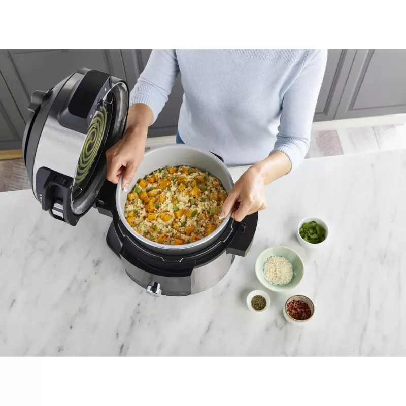 Multi Cooker Ninja OL750EU 7,5 L 1760 W Juodas Nerūdijantis Plienas, 14 Automatinių Programų
