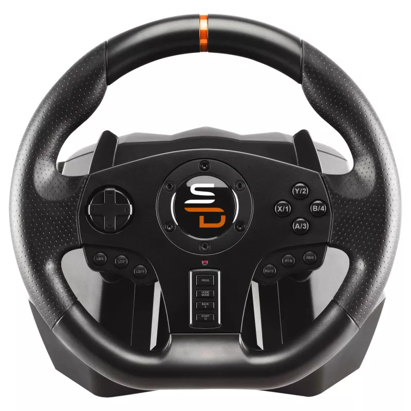 Subsonic SA5595-PC žaidimų valdiklis juodas USB vairaratis + pedalai