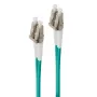Optinis kabelis ALOGIC 0.5m LC-LC 10G Multi Mode Duplex LSZH OM3