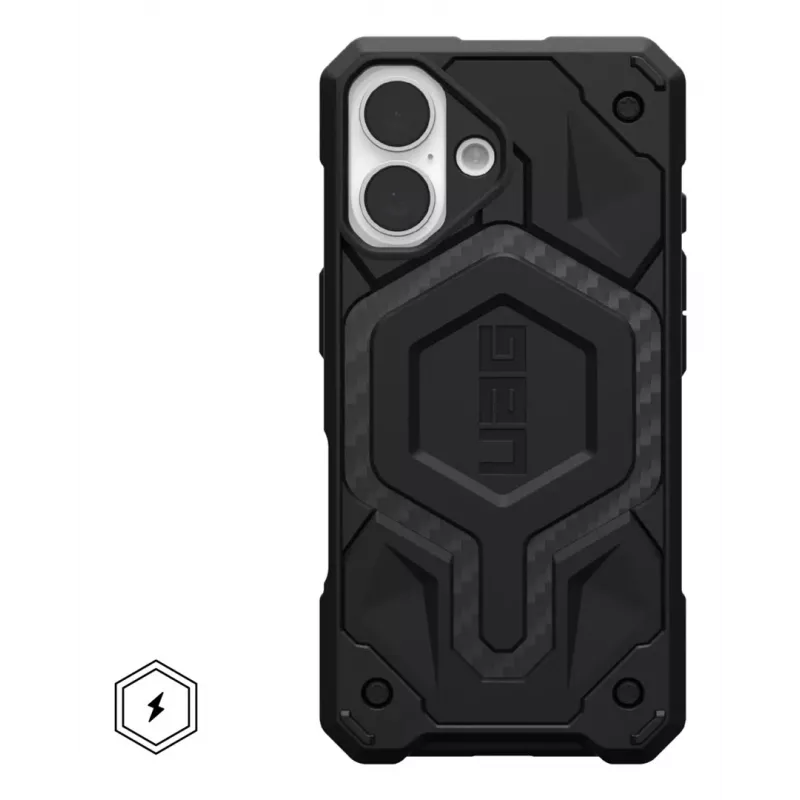Urban Armor Gear Monarch mobiliojo telefono dėklas 15.5 cm (6.1) dėklas Juodas