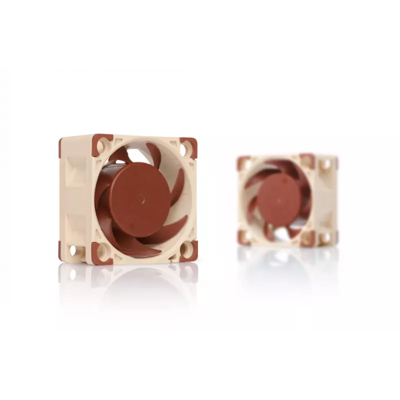 Ventiliatorius Noctua NF-A4x20 PWM 40 mm, 4 kontaktų PWM, 5–12 V, 1200–5000 RPM, 9,4 m³/h, 14,9 dB, 32×32 mm tvirtinimas