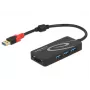 USB šakotuvas DeLOCK 3.0 3 prievadų išorinis + 2 x SD lizdas
