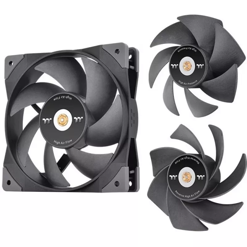 Thermaltake SWAFAN GT12 120mm korpuso ventiliatorius - juodas