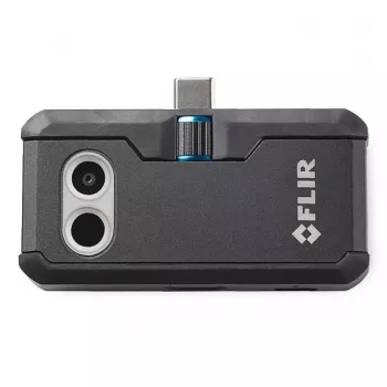 Termovizinė kamera FLIR ONE Pro Android USB-C — FLIR, modelis FP3AC, 8,7 Hz, NETD 150 mK, 8–14 µm, fiksuotas fokusas, USB-C