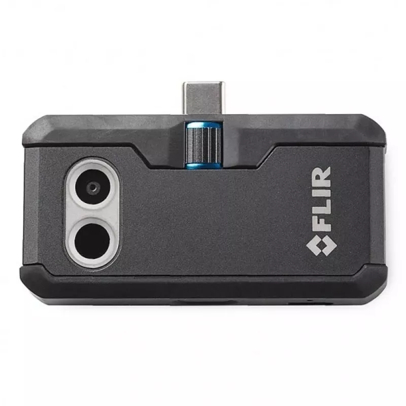 Termovizinė kamera FLIR ONE Pro Android USB-C — FLIR, modelis FP3AC, 8,7 Hz, NETD 150 mK, 8–14 µm, fiksuotas fokusas, USB-C
