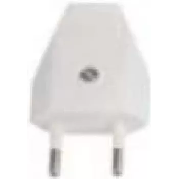 Maitinimo kištukas Bachmann 900.011, baltas, plastikinis korpusas, 250 V kintamoji srovė, 2,5 A
