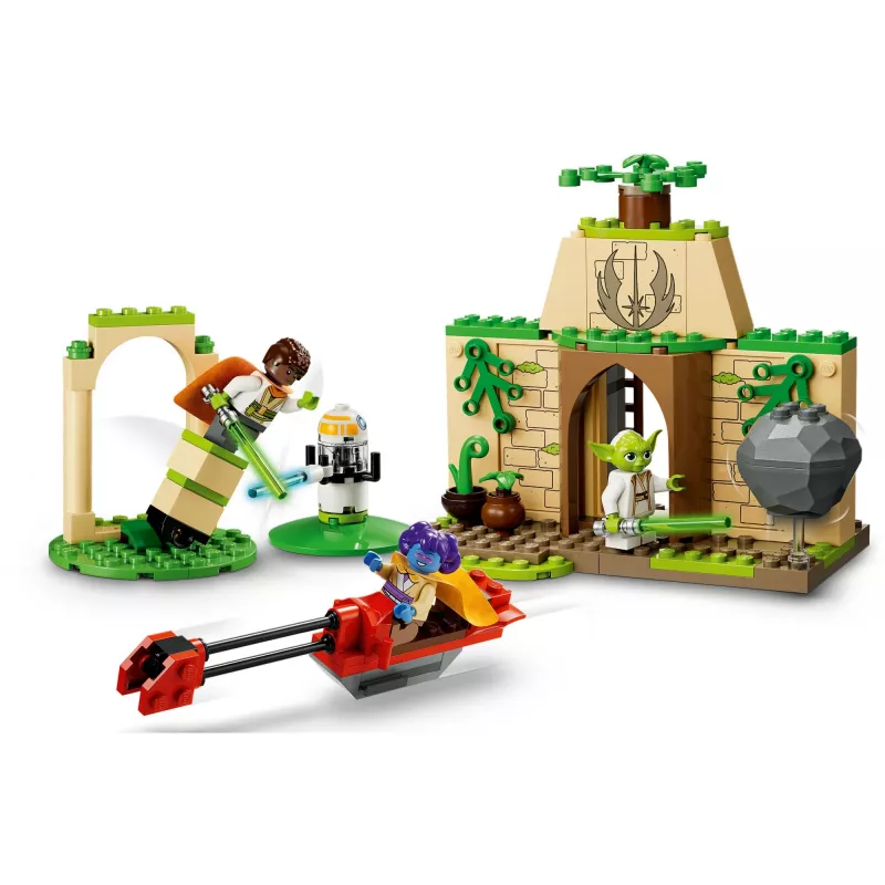 LEGO statybos rinkinys Star Wars 75358 Jedi šventykla Tenoo planetoje — konstrukcinis žaislas, kolekcionuojamas žaidimų rinkinys