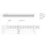 Maitinimo skirstytuvas GEMBIRD EG-PDU-10C132C19 — 10× C13 lizdų, 1U stovo, 16 A C19 įvestis, 2 m laidas, 3500 W