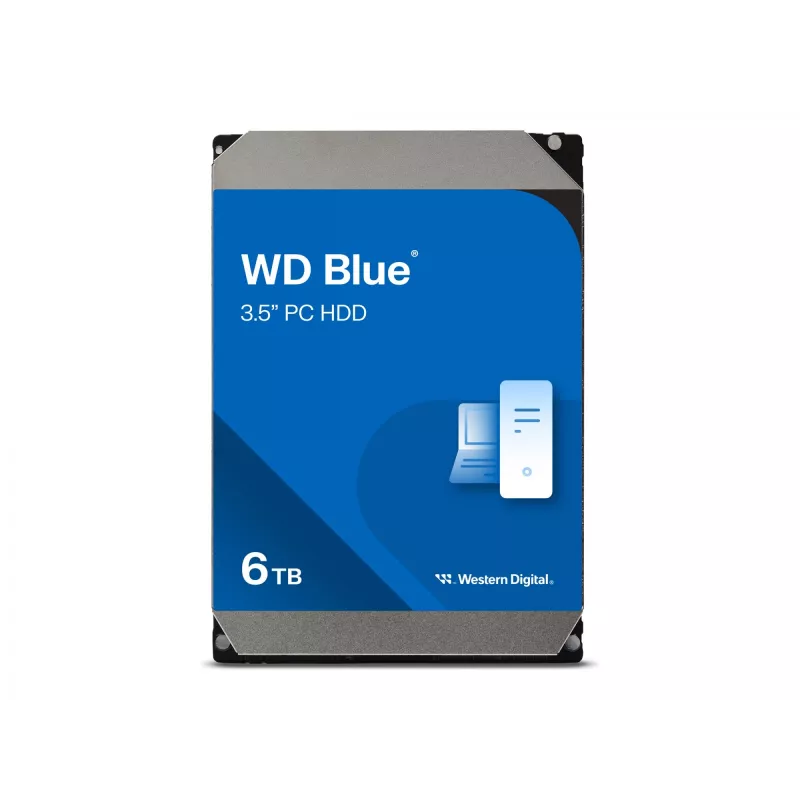 HDD Western Digital Blue 6 TB 3.5 colio 5400 RPM WD60EZAX