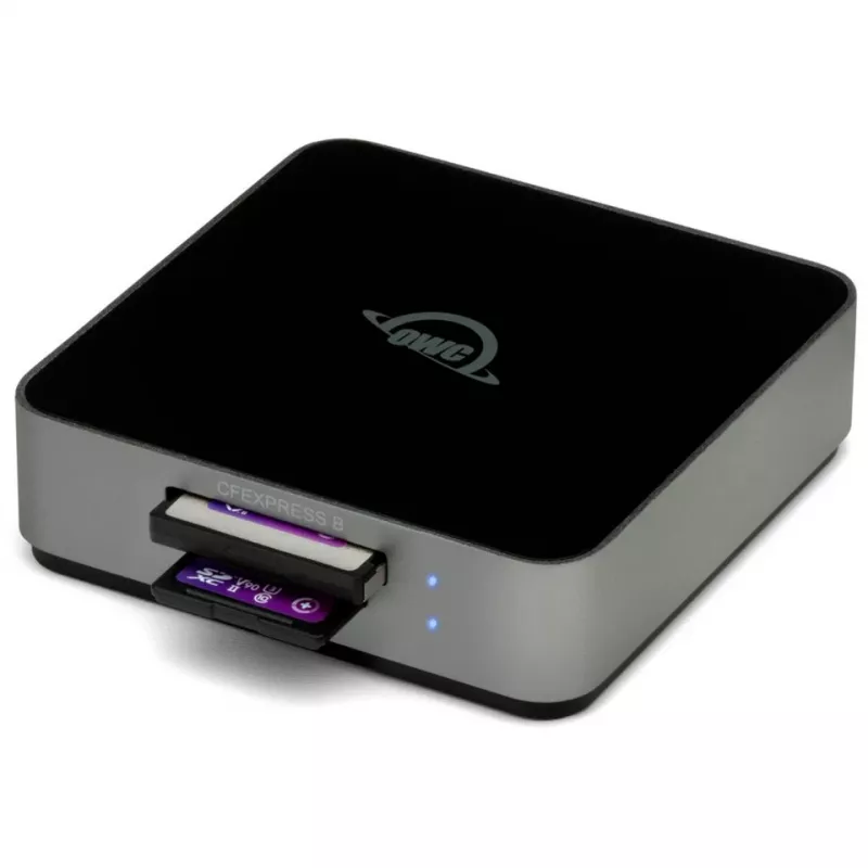 Other World Computing OWC Atlas - kortelių skaitytuvas (SDXC UHS-II, CFexpress Type B) - USB-C 3.2 Gen 2 (OWCTCCFXBSDRDR)