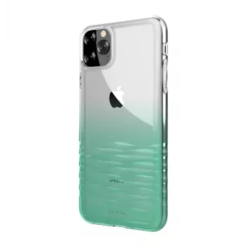 Apsauginis telefono dėklas Devia Ocean serija iPhone 11 Pro — laipsniškai žalia apdaila