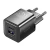Vention FEQB0-EU vidaus kintamosios srovės greitasis įkroviklis 30 W, 1x USB-C, juodas — išmaniesiems telefonams, planšetiniams kompiuteriams, išmaniesiems laikrodžiams, ausinėms