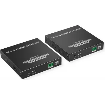 HDMI ilgintuvas per IP tinklą VALUE 14.99.3568, 4K 60 Hz, perdavimas iki 120 m
