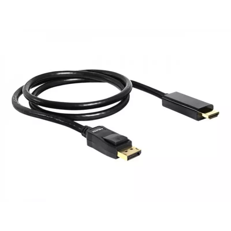 Displayport/HDMI laidas DeLOCK 82586 1m juodas