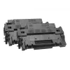 HP 55X 2 vnt. rinkinys didelio našumo juodos Originalios LaserJet tonerių kasetės