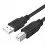 USB 2.0 kabelis A - B V/M 1,8 m VALUE
