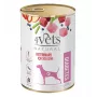 Drėgnas šunų ėdalas 4vets Natural Diabetes 400 g — veterinarinė dieta diabetu sergantiems suaugusiems šunims, kalakutiena, 400 g, baltymai 5,5%, riebalai 3,3%