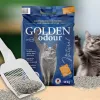 Kačių kraikas Golden Pilka 7 kg — sulipantis bentonitinis kačių kraikas, be dulkių, kvapų naikinimas