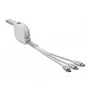 USB laidas DeLOCK 85850 0,98 m USB 2.0 USB A USB C/Micro-USB B/Lightning