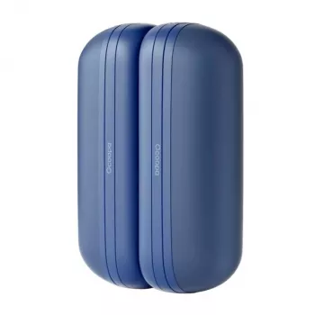 Rankų šildytuvas Ocoopa UT2s Mini, įkraunamas 5200 mAh, iki 6 val., mėlynas-oranžinis