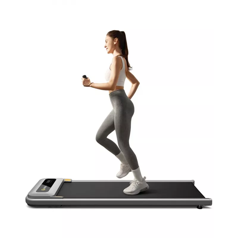 Bėgimo takelis UREVO U1 Pro — variklis 2.25 AG, greitis 1–6 km/h, bėgimo zona 420×1200 mm, maksimalus naudotojo svoris 120 kg