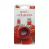 Sbox USB->Micro USB M/M 1.5m USB-10315R raudonas
