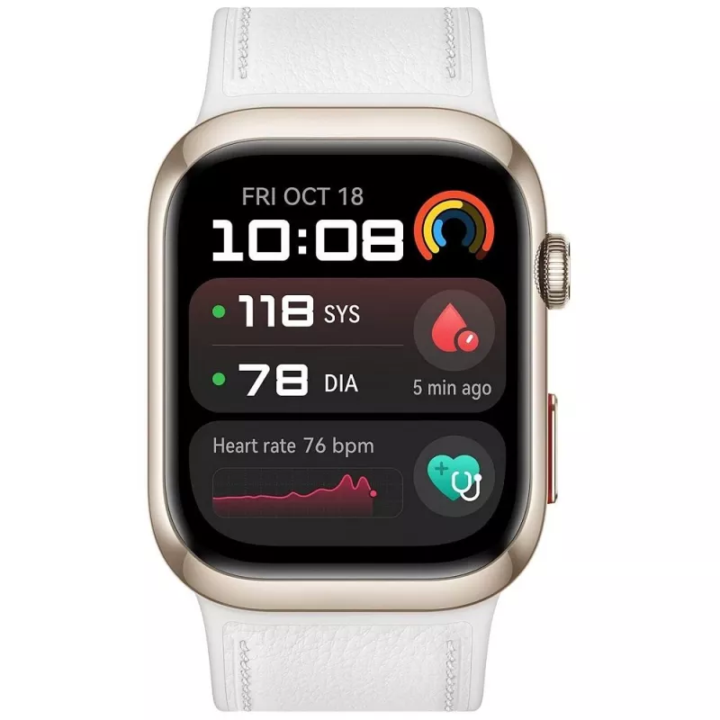 Išmanusis laikrodis Huawei Watch D2 4,62 cm AMOLED 480 x 408 jutiklinis auksinis