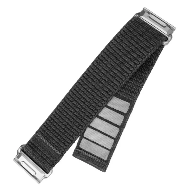 Nailoninis sportinis dirželis FIXED QuickFit 22 mm, skirtas Garmin, tamsiai pilkas, riešui 160–210 mm