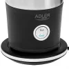 Automatinis pieno putotuvas Adler AD 4497 — nerūdijantis plienas, 600W, putos 120 ml / šildymas 300 ml, karštas ir šaltas