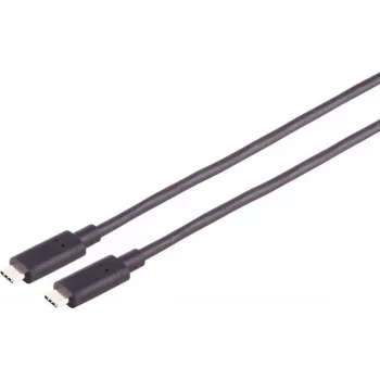 ShiverPeaks USB kabelis S/CONN 30-41045 USB 3.2 Gen 2 3 m USB C juodas