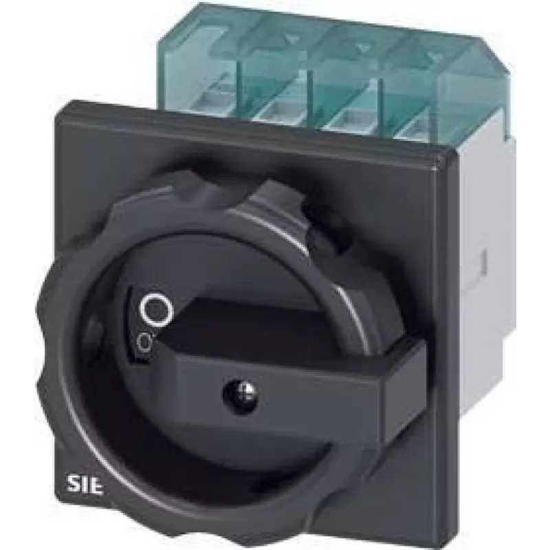 Siemens 3LD2003-0TK51 - 4P - Juoda - 400 V - 690 V - CCC - CSA - UL - VDE - EAC - CE - LRS - 400-690 V