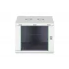 Ant sienos montuojama 19 colių stovo spinta DIGITUS Dynamic-N DN-37106 — 9U, 600x600 mm, IP20, raktinis užraktas