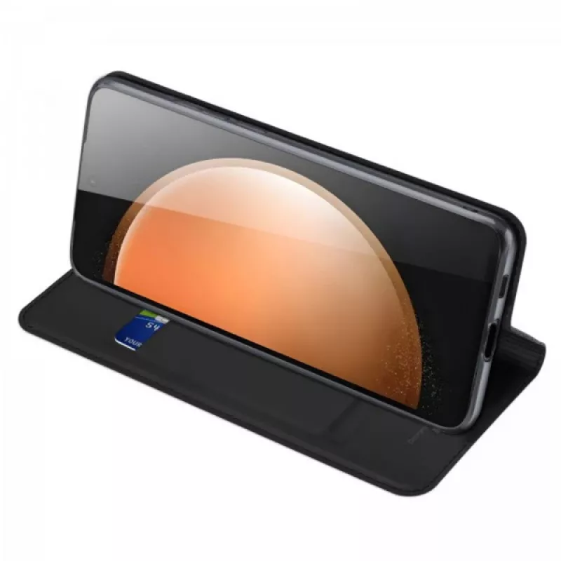 Nevox Wallet dėklas skirtas Samsung Galaxy S25 FE, Juoda (2575)