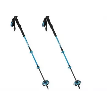 Skituringo lazdos Viking Vario Tour, reguliuojamo ilgio, mėlynos/juodos, modelis 610/20/7654/15/UNI