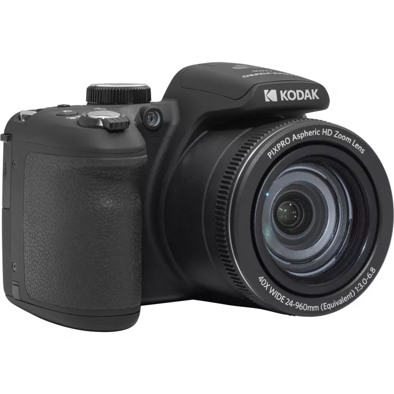 „Astro Zoom AZ405“, 20,68 MP, 5184 x 3888 pikselių, BSI CMOS, 40x, „Full HD“, juoda
