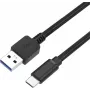 Perixx USB laidas USB 3.0 USB-A kištukas, USB-C® kištukas 1 m juodas 11797 (11797)