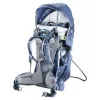 Kūdikio nešiojimo kuprinė Deuter Kid Comfort Pro, mėlyna, poliamidas, maks. 22 kg, skydelis nuo saulės, šoninė kišenė