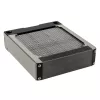 Radiatoriaus blokas Aqua-Computer 33701 — aliuminis/varis/nerūdijantis plienas, 160×140×40 mm, sidabrinis