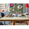 Konstrukcinis žaislas LEGO rinkinys 72035 Super Mario Mario Kart Toad's Workshop, interaktyvūs lygiai ir figūrėlės