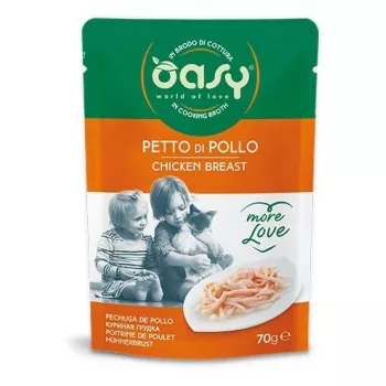 Oasy More Love vištienos krūtinėlės paštetas 70g