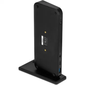 Delock USB-C DP 1,4 dokų stotelė 4K - dokų stotelė - USB-C 3,2 Gen 2 - HDMI, DP - 1GbE - 85 W (87746)