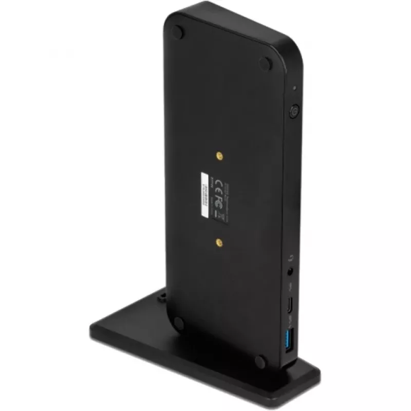 Delock USB-C DP 1,4 dokų stotelė 4K - dokų stotelė - USB-C 3,2 Gen 2 - HDMI, DP - 1GbE - 85 W (87746)