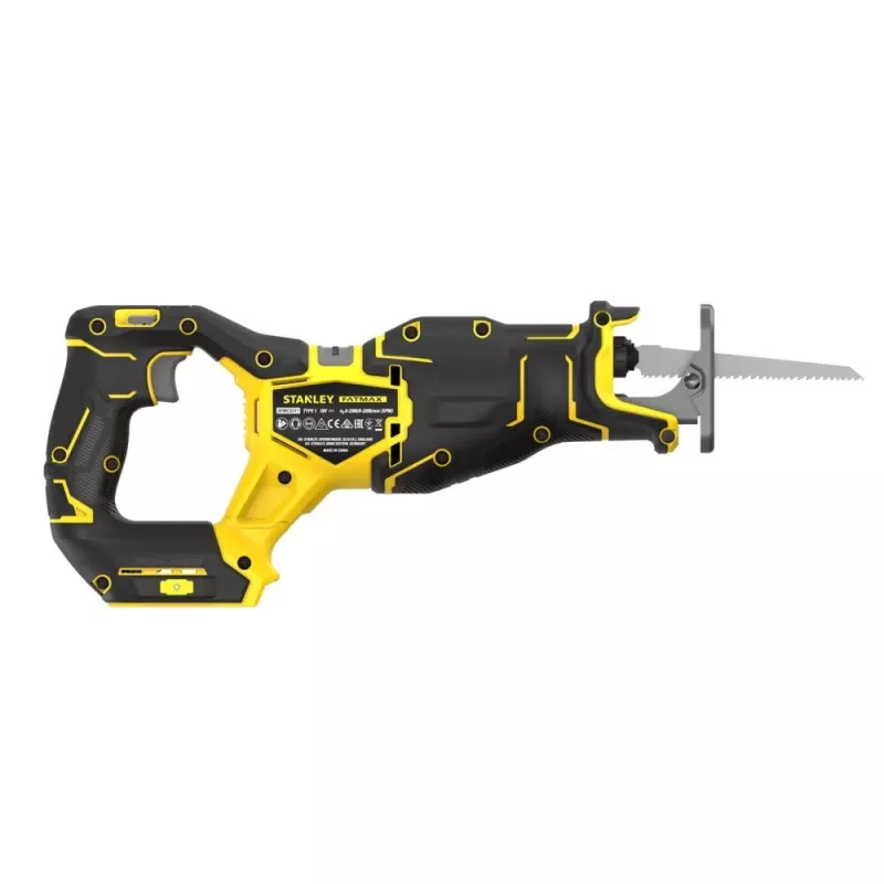 Stanley Fatmax SFMCS311B Reciprokinis pjūklas 18 V juodas, geltonas