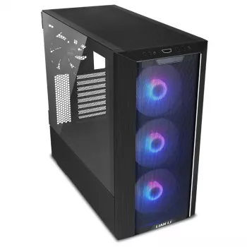Lian Li LANCOOL III Midi Tower juoda, permatoma
