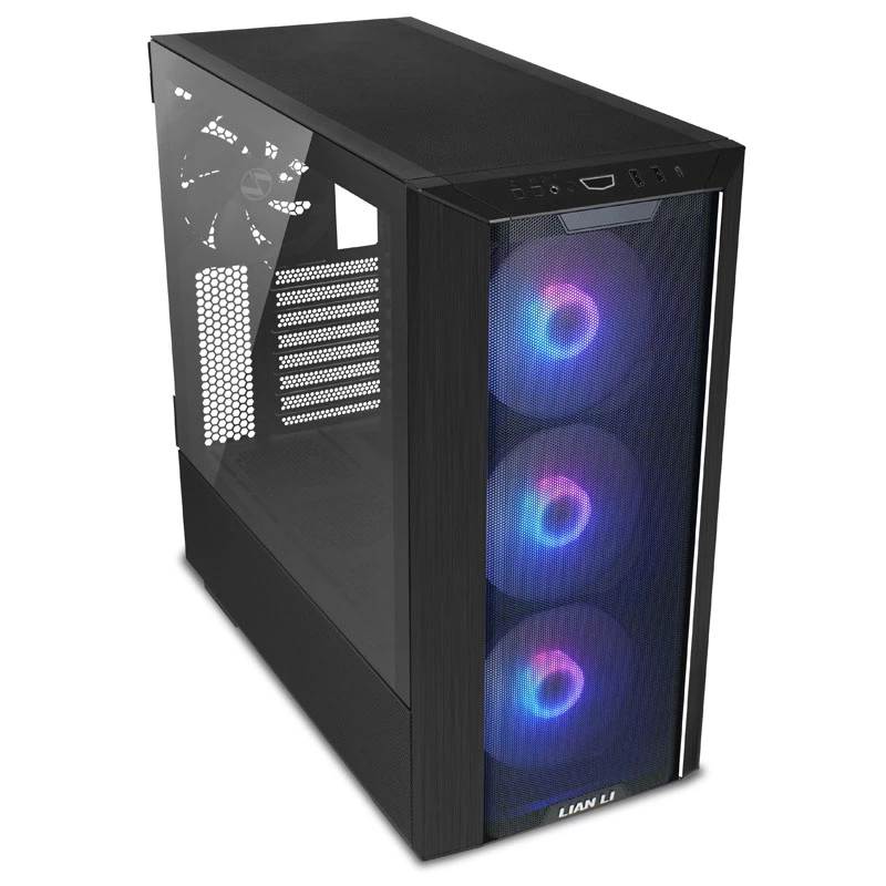 Lian Li LANCOOL III Midi Tower juoda, permatoma