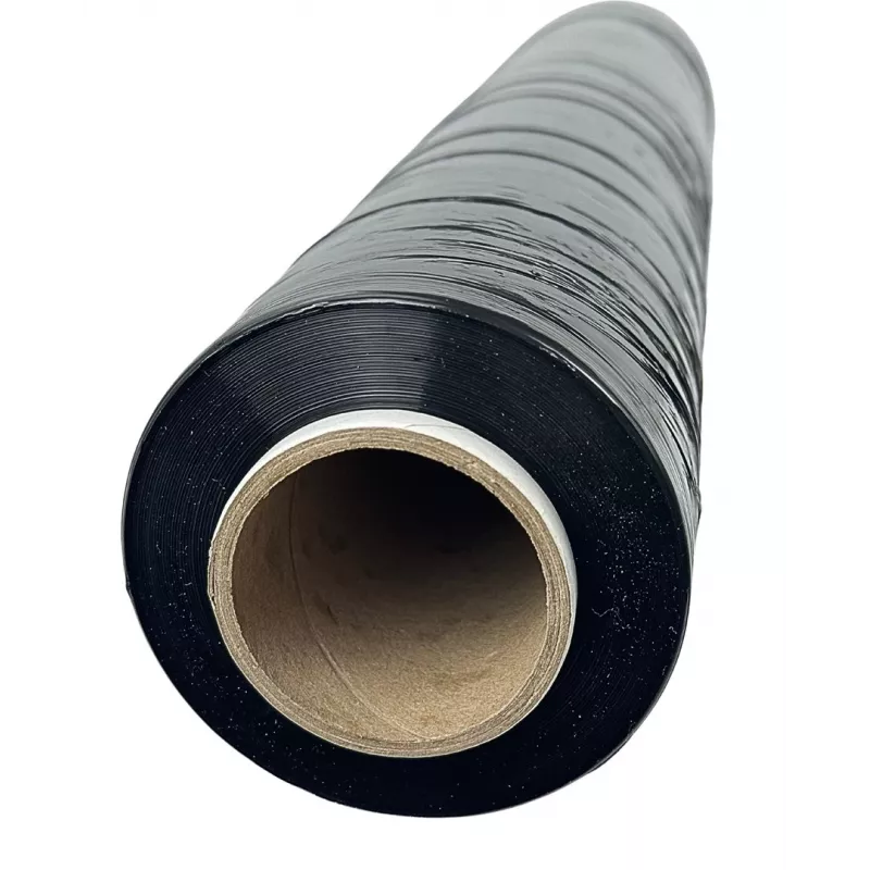 Tempimo plėvelė BESTPAK 23 µm juoda, rulono plotis 1,5 m, šerdis 1,2 in, polietilenas